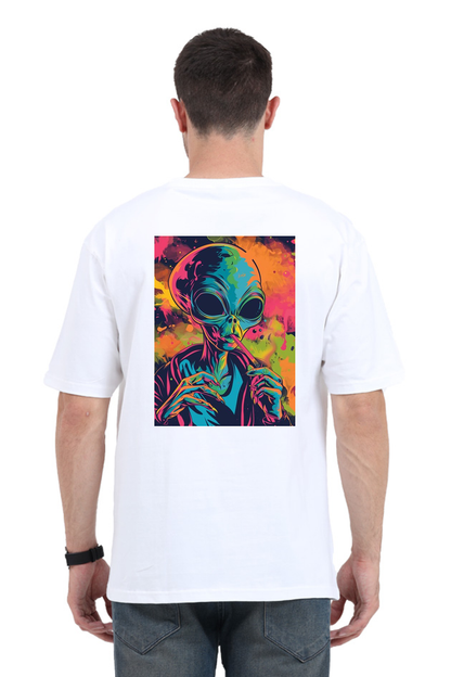 Oversized Unisex Premium T-shirt - ALIEN VIBE