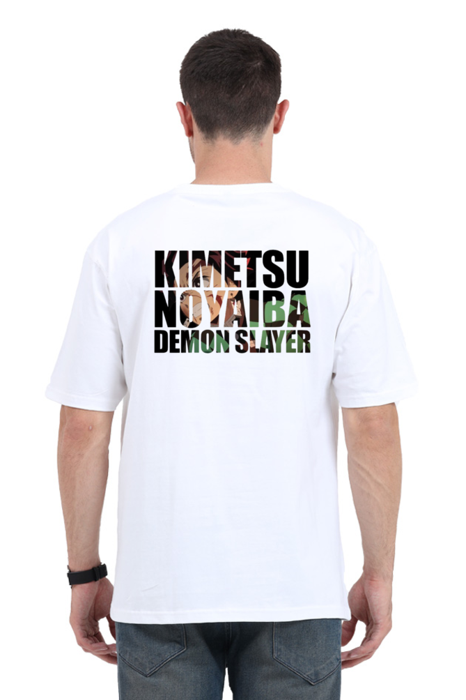 Oversize Unisex Premium T-shirt - DEMON SLAYER EDITION