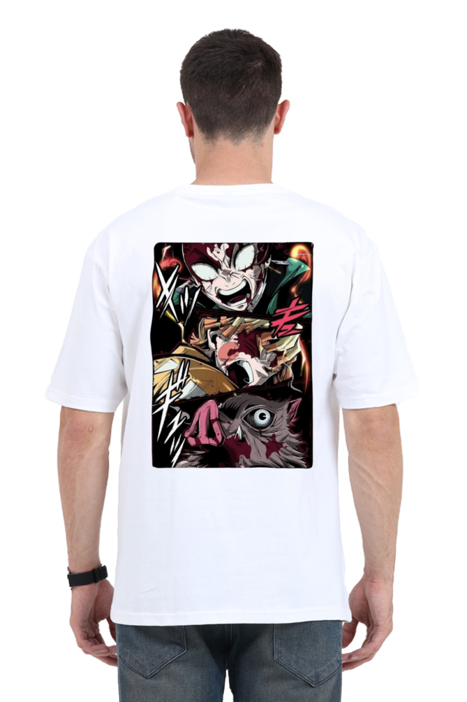 Oversize Unisex Premium T-shirt - DEMON SLAYER EDITION