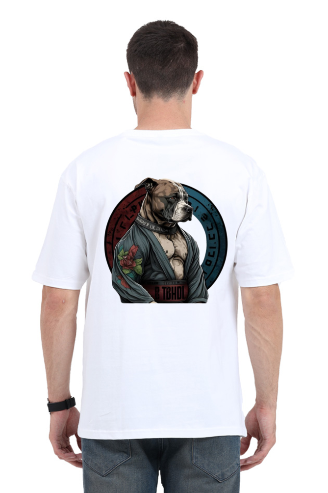 Oversize Unisex Premium T-shirt - BODYBUILDER DOG