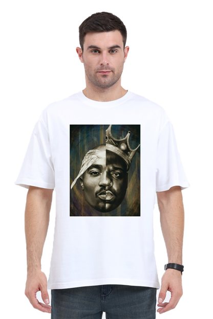 Oversize Unisex Premium T-shirt - TUPAC vs BIGGIE LIMITED EDITION