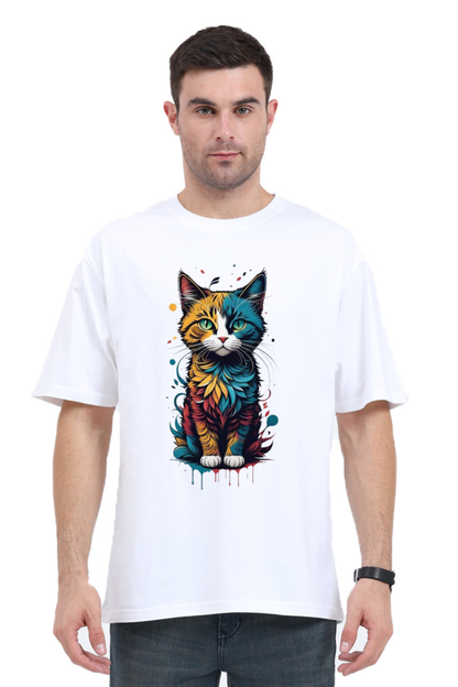 Oversized Unisex Premium T-shirt - MEOW