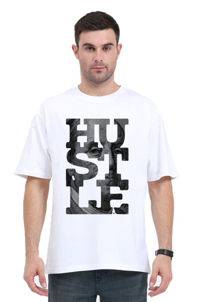 Oversized Unisex Premium T-shirt - HUSTLE