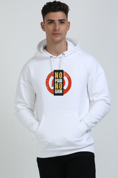 Oversize Unisex Premium Hoodies - NO PAIN NO GAIN