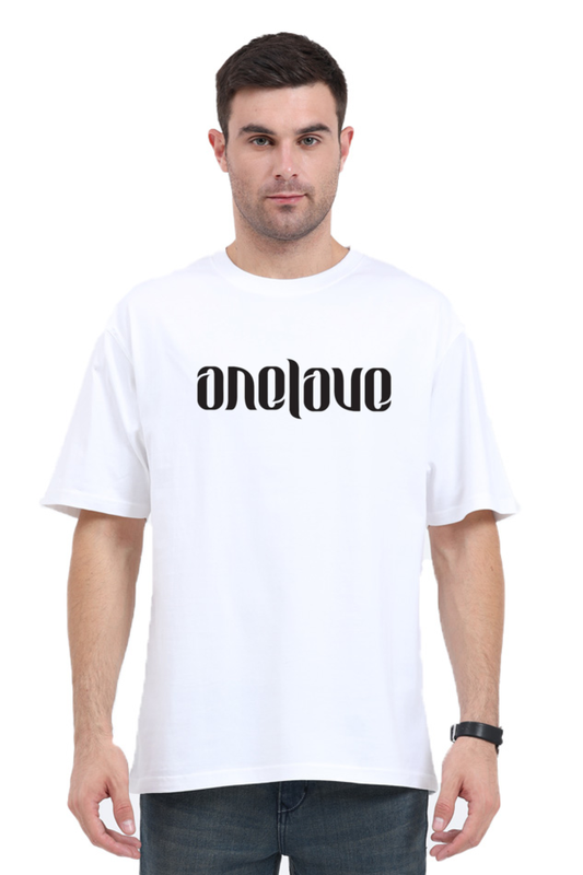 Oversize Unisex Premium T-shirt - ONE LOVE