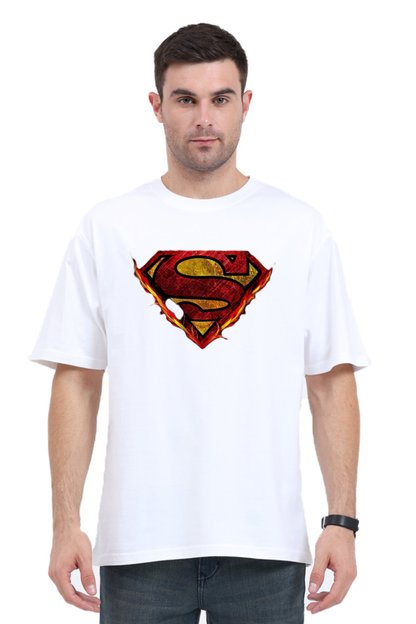 Oversized Unisex Premium T-shirt - SUPERMAN