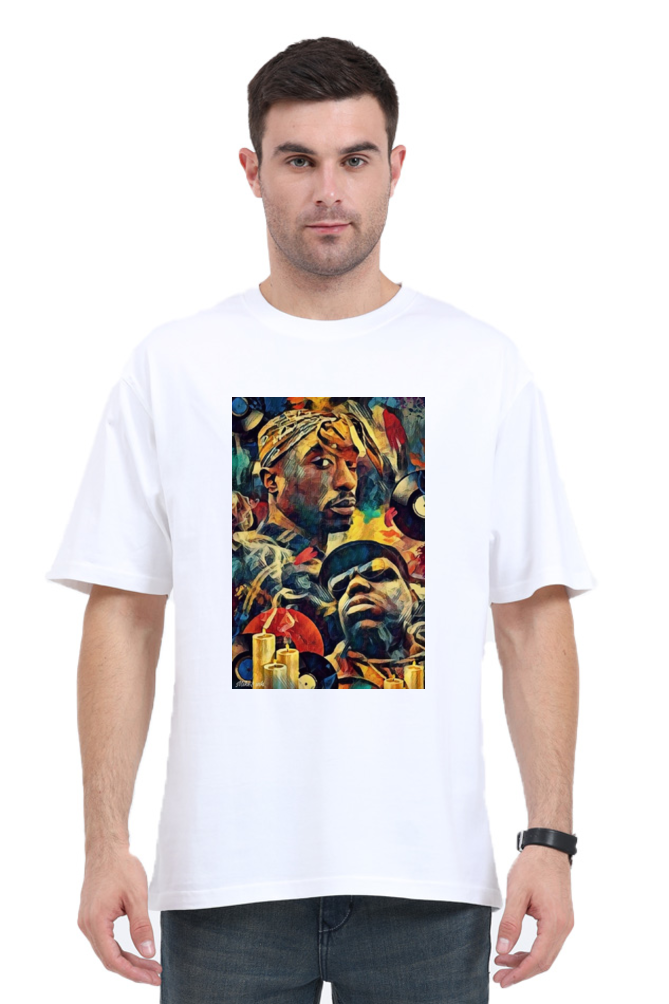 Oversize Unisex Premium T-shirt - TUPAC & BIGGIE EDITION