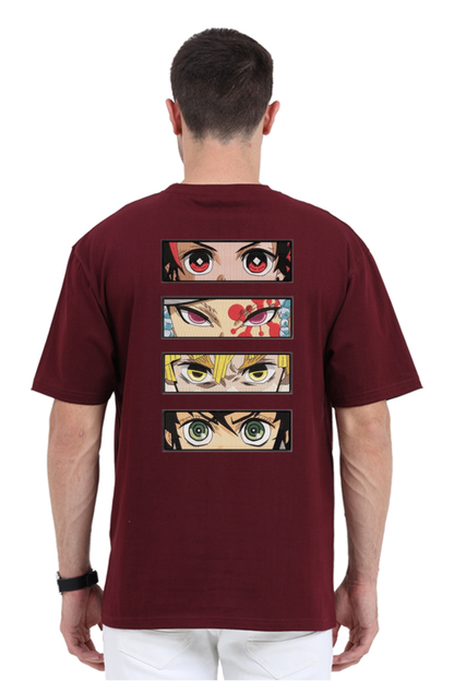 Oversize Unisex Premium T-shirt - DEMON SLAYER EYE EDITION