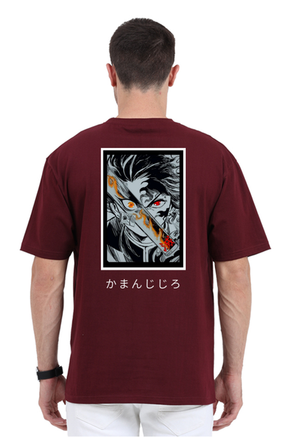 Oversize Unisex Premium T-shirt - TANJIRO DARK EDITION