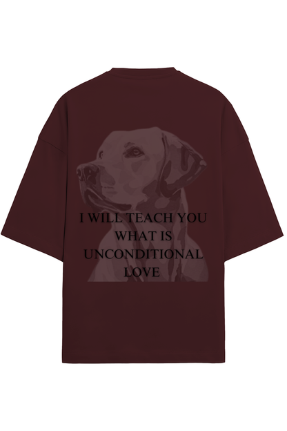 Oversize Unisex Premium T-shirt - DOG LOVE