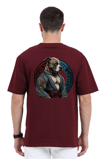 Oversize Unisex Premium T-shirt - BODYBUILDER DOG