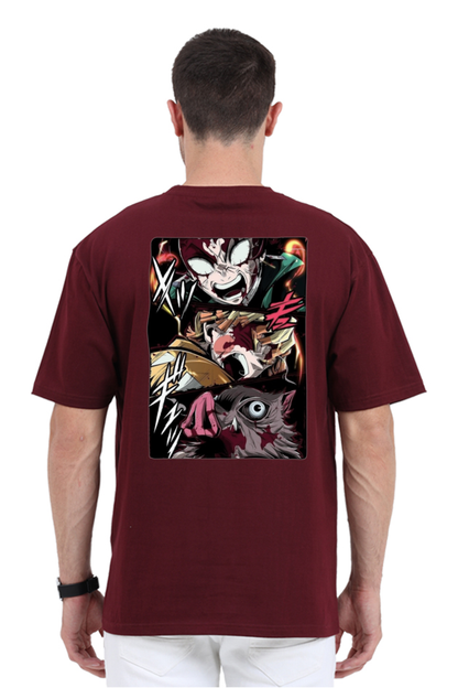 Oversize Unisex Premium T-shirt - DEMON SLAYER EDITION