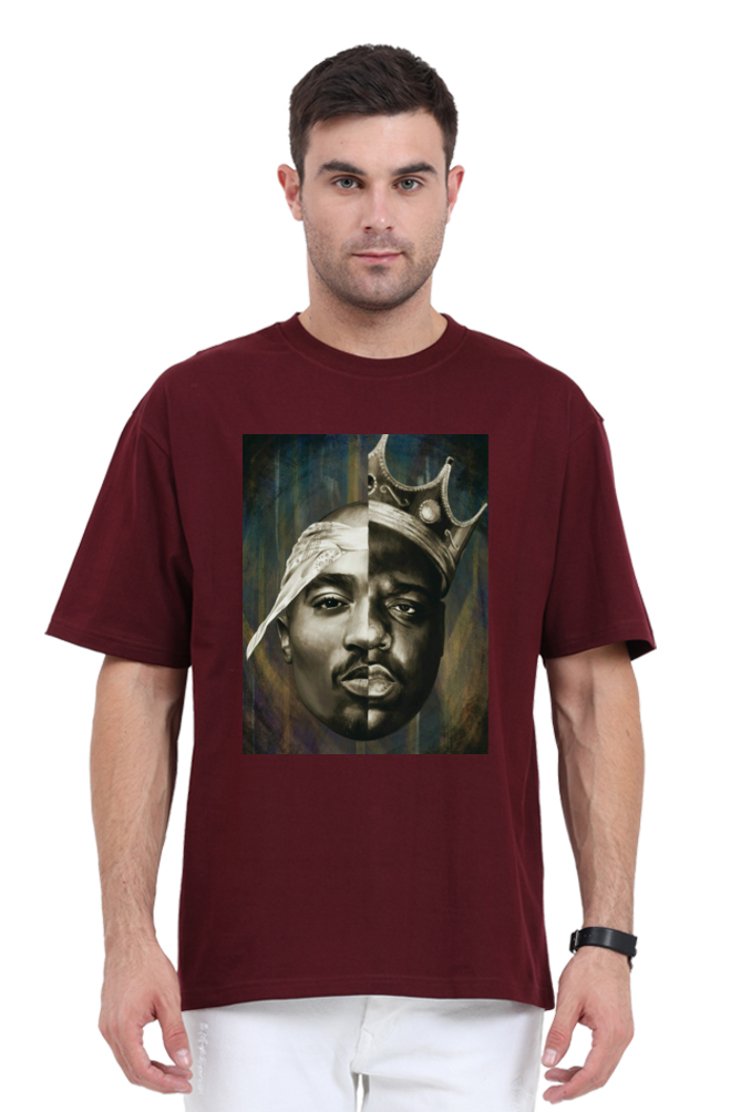 Oversize Unisex Premium T-shirt - TUPAC vs BIGGIE LIMITED EDITION