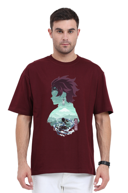 Oversize Unisex Premium T-shirt - DEMON SLAYER EDITION