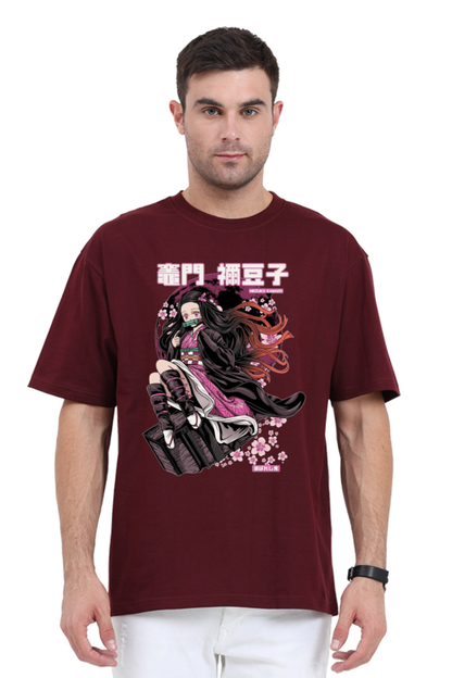 Oversize Unisex Premium T-shirt - NEZUKO KAMADO EDITION