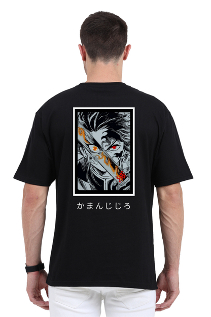 Oversize Unisex Premium T-shirt - TANJIRO DARK EDITION