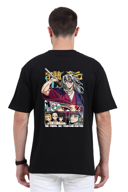 Oversize Unisex Premium T-shirt - DEMON SLAYER