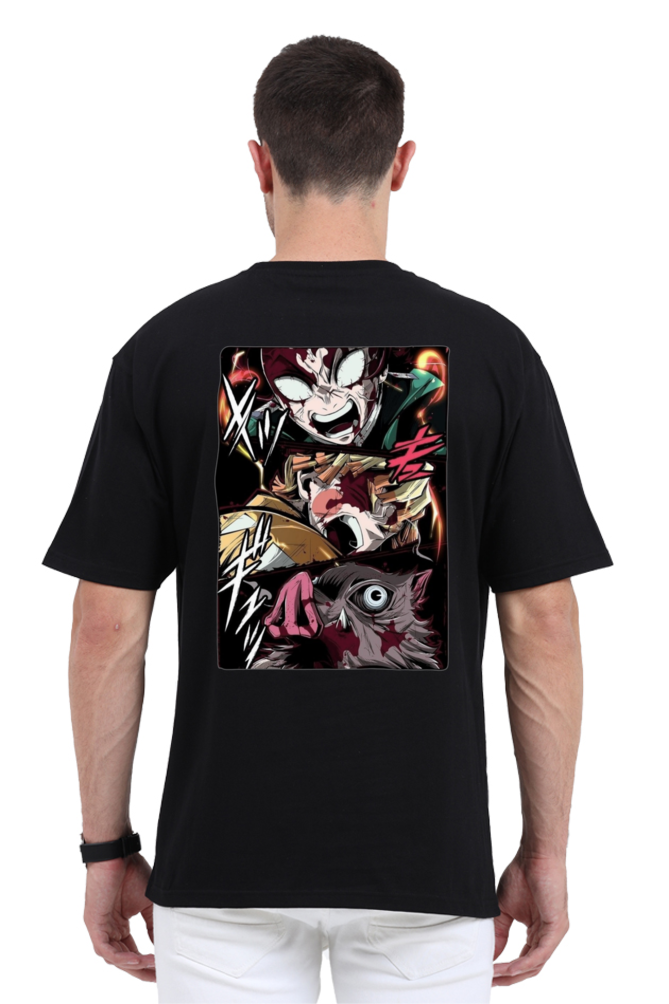 Oversize Unisex Premium T-shirt - DEMON SLAYER EDITION