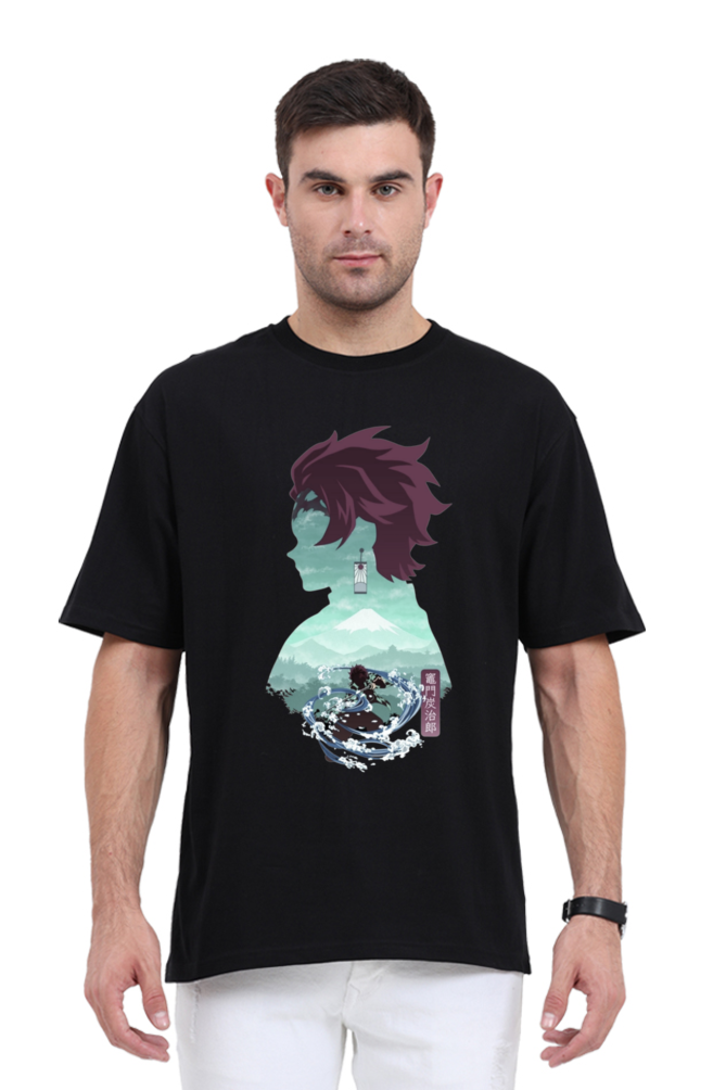 Oversize Unisex Premium T-shirt - DEMON SLAYER EDITION