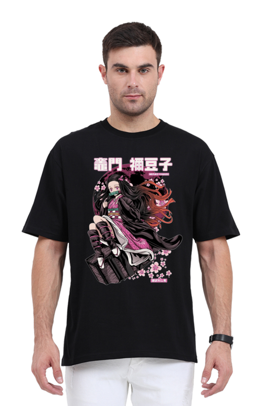 Oversize Unisex Premium T-shirt - NEZUKO KAMADO EDITION