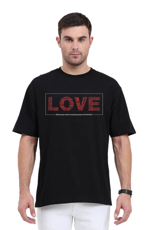 Oversized Unisex Premium T-shirt - LOVE?