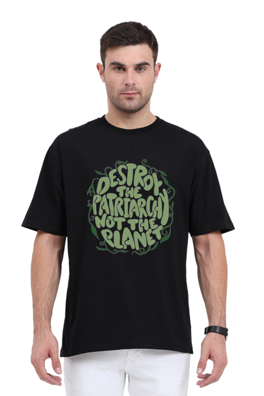 Oversize Unisex Premium T-shirt - DONT DESTROY THE PLANET