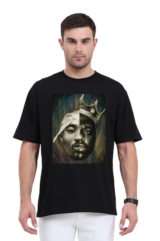 Oversize Unisex Premium T-shirt - TUPAC vs BIGGIE LIMITED EDITION