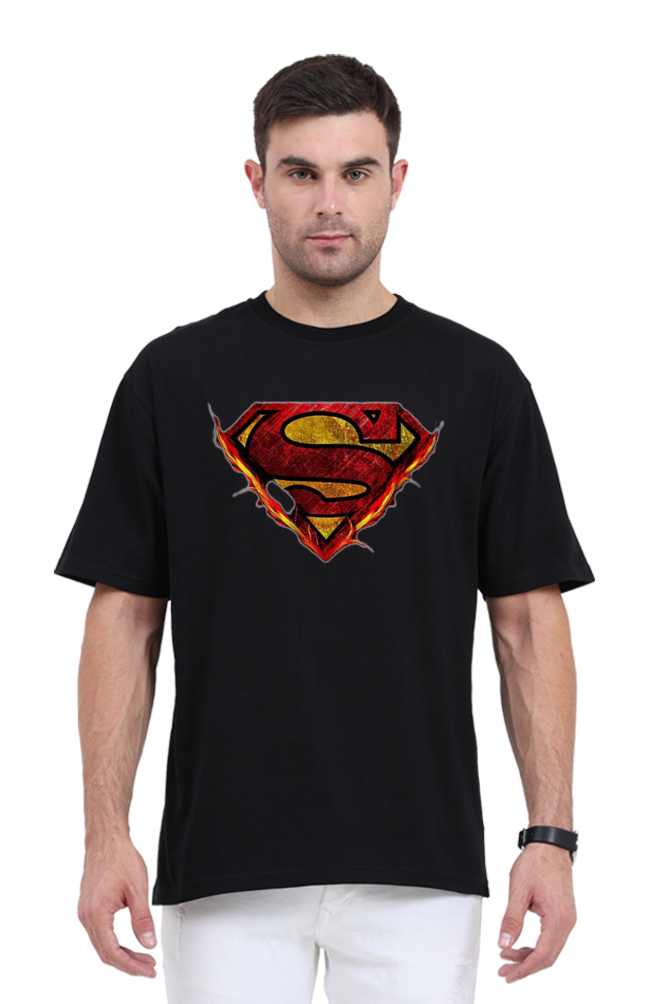 Oversized Unisex Premium T-shirt - SUPERMAN