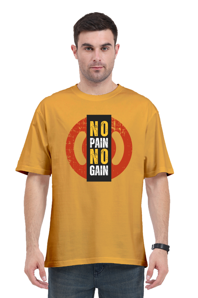 Oversized Unisex Premium T-shirt - NO PAIN NO GAIN