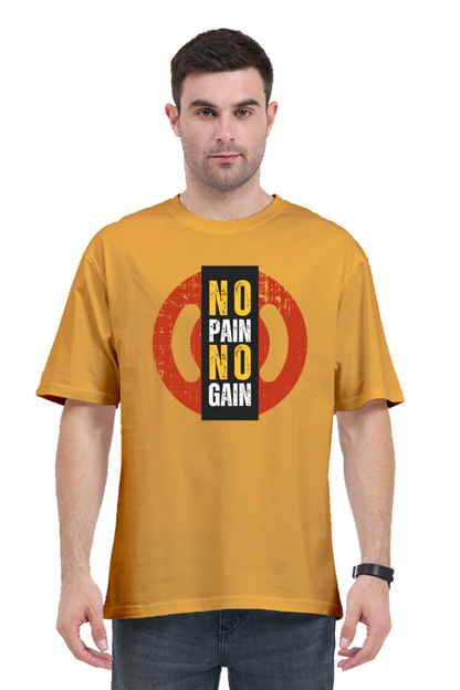 Oversized Unisex Premium T-shirt - NO PAIN NO GAIN