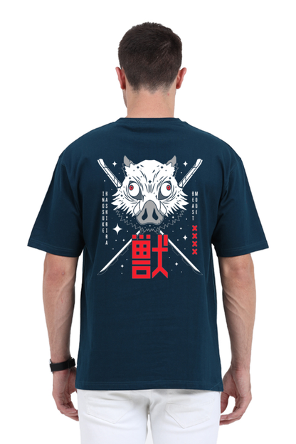 Oversize Unisex Premium T-shirt - DEMON SLAYER