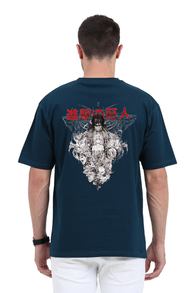 Oversize Unisex Premium T-shirt - ATTACK ON TITAN