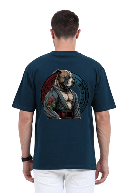 Oversize Unisex Premium T-shirt - BODYBUILDER DOG