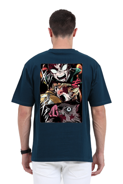 Oversize Unisex Premium T-shirt - DEMON SLAYER EDITION