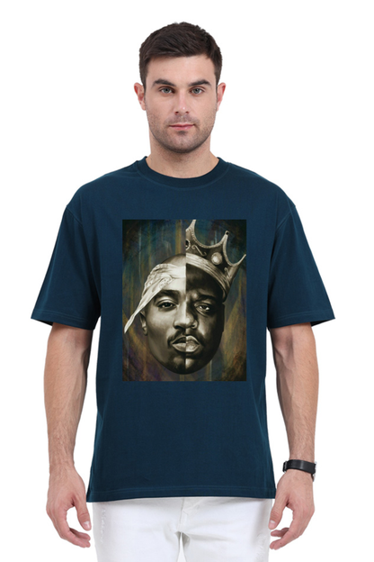 Oversize Unisex Premium T-shirt - TUPAC vs BIGGIE LIMITED EDITION