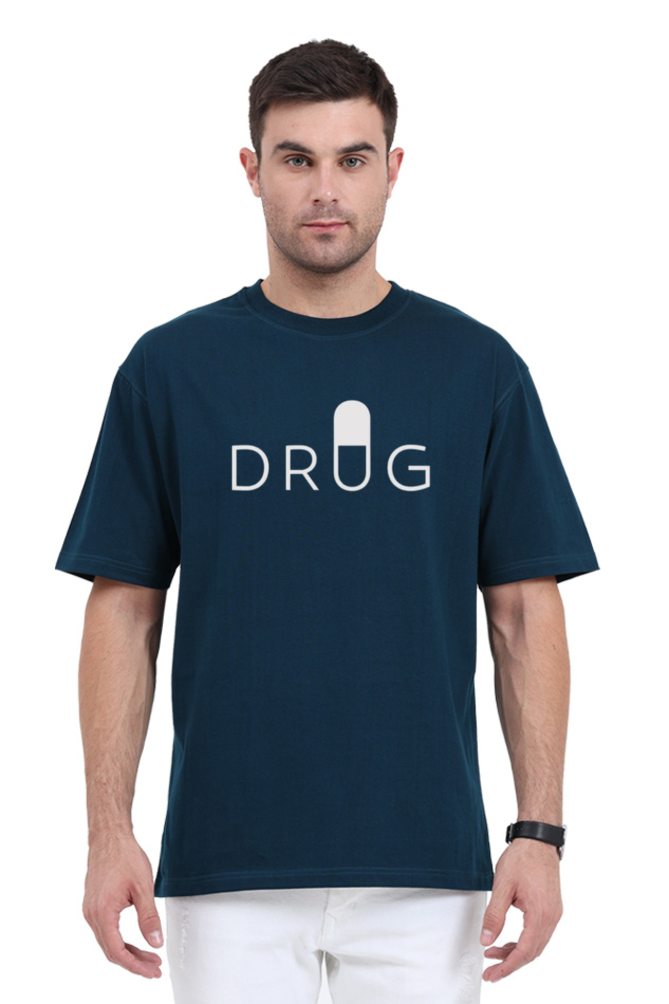 Oversize Unisex Premium T-shirt - DRUG BAD IDEA