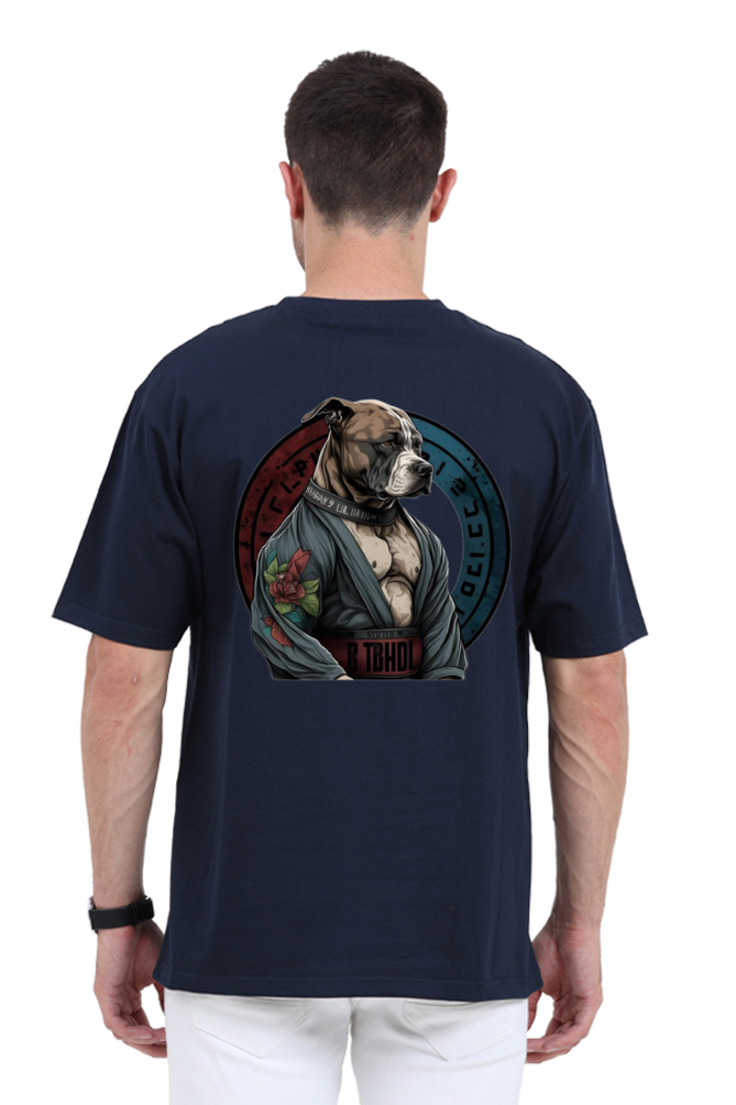 Oversize Unisex Premium T-shirt - BODYBUILDER DOG