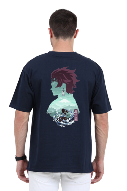 Oversize Unisex Premium T-shirt - DEMON SLAYER EDITION