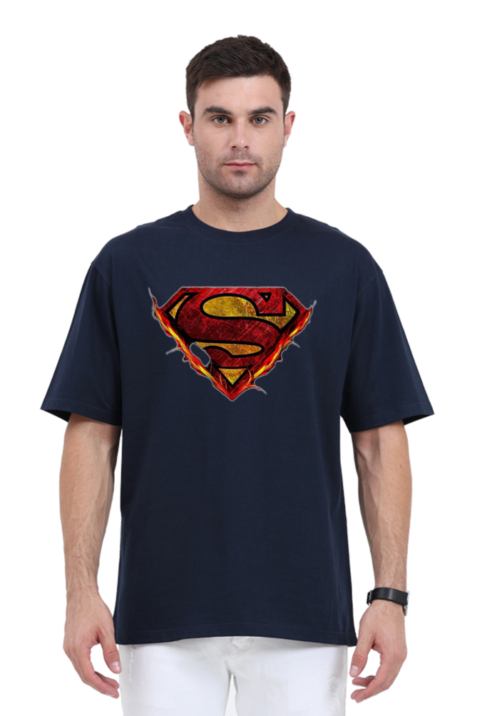 Oversized Unisex Premium T-shirt - SUPERMAN