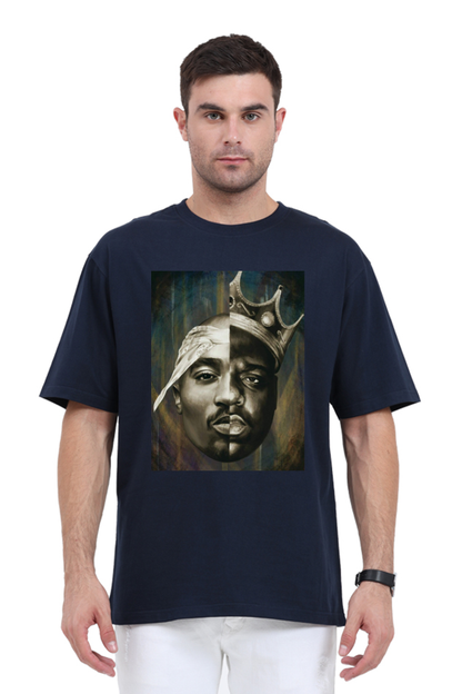 Oversize Unisex Premium T-shirt - TUPAC vs BIGGIE LIMITED EDITION