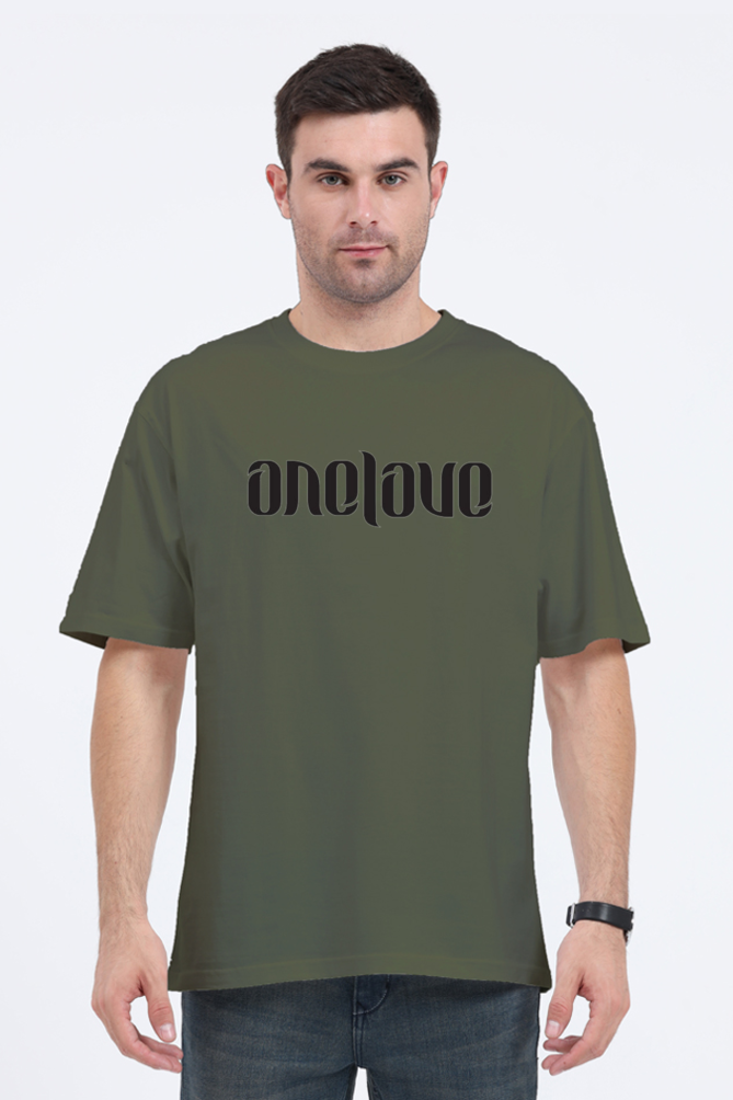 Oversize Unisex Premium T-shirt - ONE LOVE