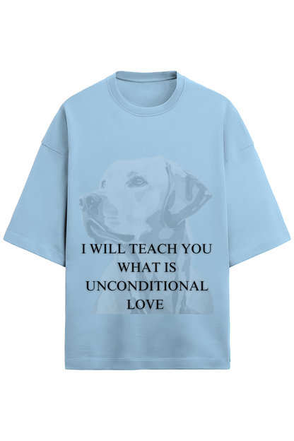 Oversize Unisex Premium T-shirt - DOG LOVE