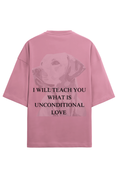 Oversize Unisex Premium T-shirt - DOG LOVE