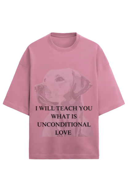 Oversize Unisex Premium T-shirt - DOG LOVE