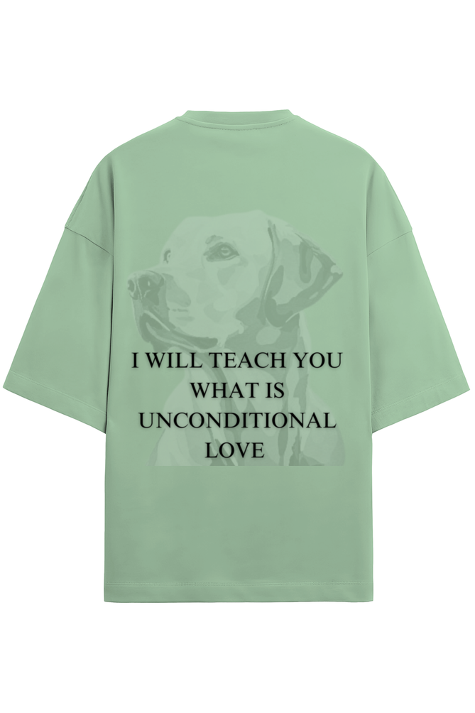 Oversize Unisex Premium T-shirt - DOG LOVE